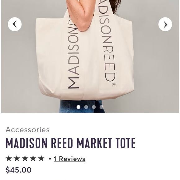 Madison Reed Market Tote - Picture 1 of 3